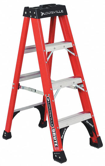 Picture of STEPLADDER-FIBERGLASS-4 FT. H-375 LB CAP
