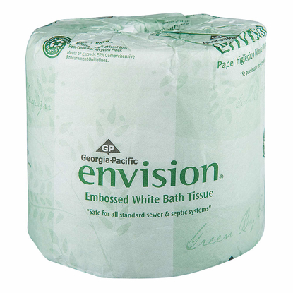 Picture of TOILET PAPER ROLL- ENVISION(R)- STANDARD CORE- 1 PLY- 1 5/8 IN CORE DIA.- PK 80