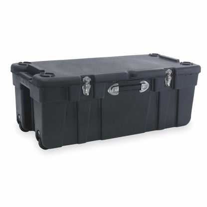 Picture of MOBILE STORAGE TRUNK- BLACK- 14 INH X 37 INL X 17 1/2 INW- 1EA