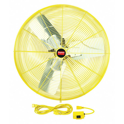 Picture of 30 IN HIGH-VISIBILITY INDUSTRIAL FAN- STATIONARY- FAN HEAD ONLY- 115V AC