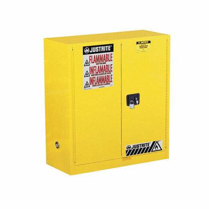 Picture of FLAMMABLE SAFETY CABINET30 GAL.YELLOW