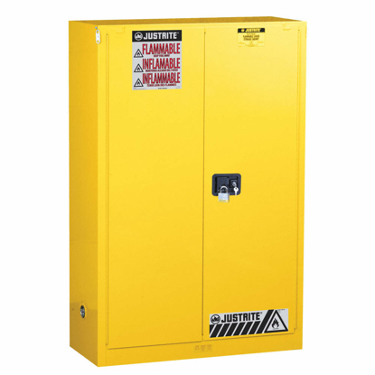 Picture of FLAMMABLE SAFETY CABINET-45 GAL.-YELLOW