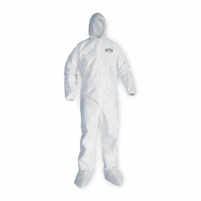 Picture of HOODED DISPOSABLE COVERALLS