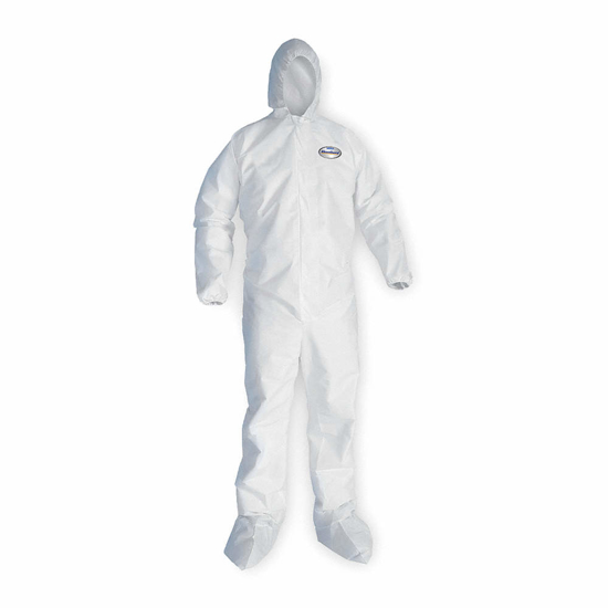 Picture of HOODED DISPOSABLE COVERALLS