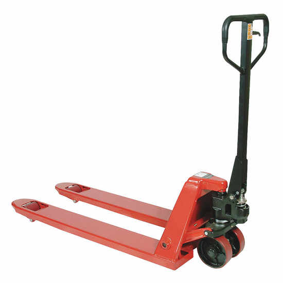 Picture of GENERAL PURPOSE MANUAL PALLET JACK- 5-500 LB LOAD CAPACITY- 61 7/8 IN X 20 1/2 IN X 48 IN