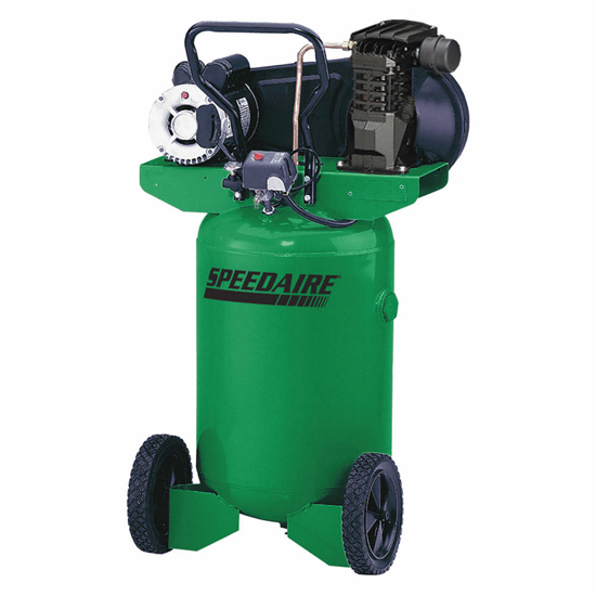Picture of 2.0 HP- 115/230VAC- 20 GAL. PORTABLE ELECTRIC BARREL AIR COMPRESSOR