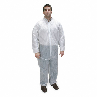 Picture of COLLARED DISPOSABLE COVERALLS