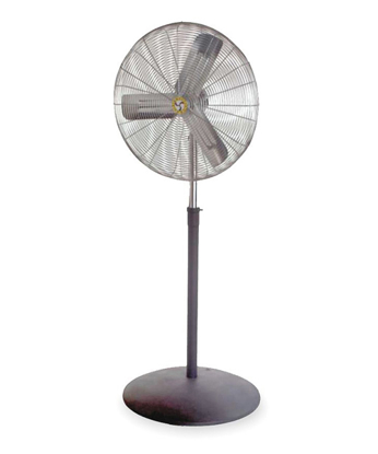 Picture of 30 IN LIGHT-DUTY INDUSTRIAL FAN- STATIONARY- PEDESTAL- 115V AC