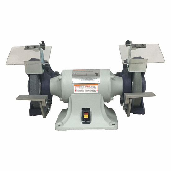 Picture of BENCH GRINDER- FOR MAX. WHEEL DIA. 8 IN- FOR MAX. WHEEL THICKNESS 1 IN- GRINDING WHEEL GRIT 36/60