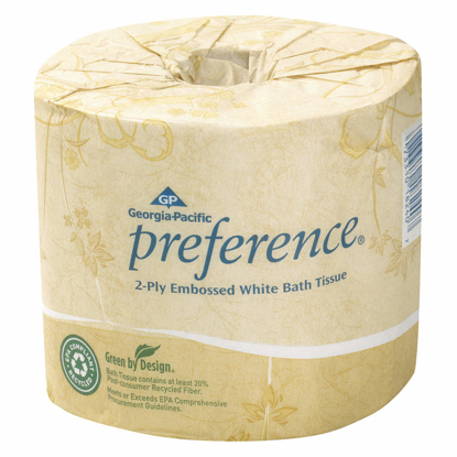 Picture of TOILET PAPER ROLL-550-WHITE-PK80