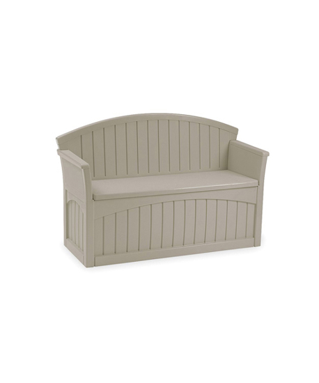Picture of PATIO BENCH-H 34 1/2-W 52 3/4-D 21-TAUPE