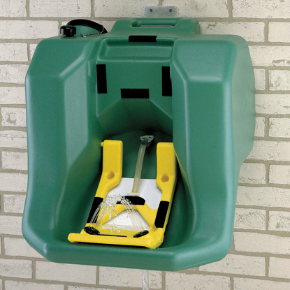 Picture of EYE WASH STATION- 16.0 GAL TANK CAPACITY- ACTIVATES BY GRAVITY FEED- WALL OR CART MOUNTING