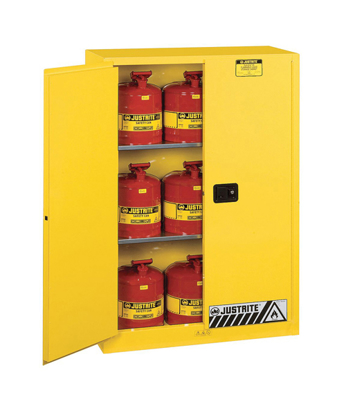 Picture of FLAMMABLE SAFETY CABINET 45 GAL. YELLOW