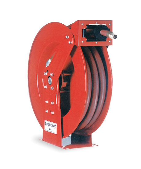 Picture of SPRING RETURN HOSE REEL- AIR- WATER- 300 PSI- HOSE CAPACITY 100 FT (1/2 IN I.D.)
