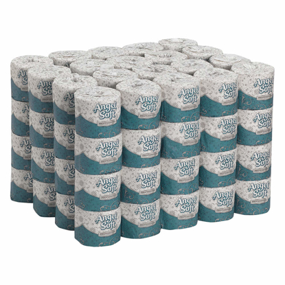 Picture of TOILET PAPER ROLL450WHITEPK80