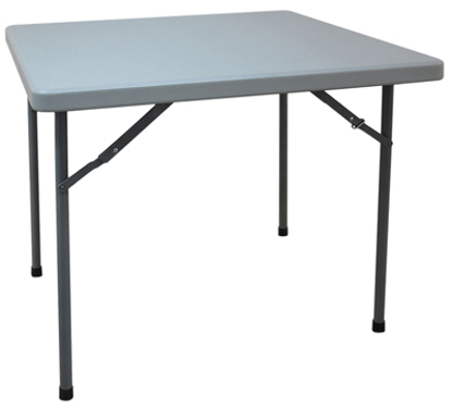 Picture of SQUARE FOLDING TABLE- 29 IN HEIGHT X 36 IN WIDTH- GRAY