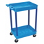Picture of UTILITY CART WITH DEEP LIPPED PLASTIC SHELVES- 300 LB LOAD