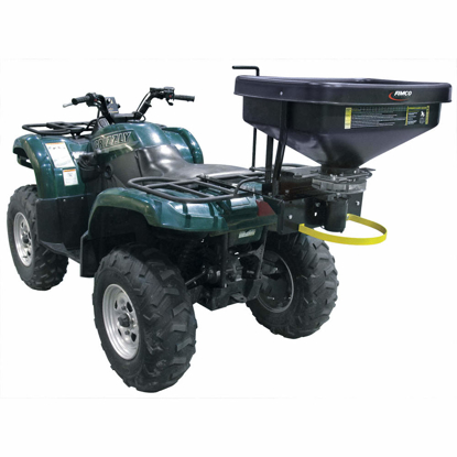 Picture of ATV SPREADER- 145 LB CAPACITY- 1 HOLE DROP TYPE- VARIABLE SPEED FLOW CONTROL