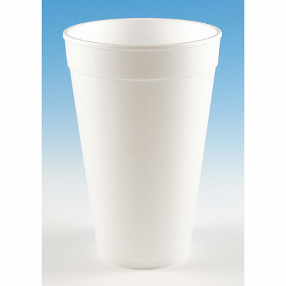 Picture of 16 OZ FOAM DISPOSABLE COLD/HOT CUP- WHITE- 500 PK