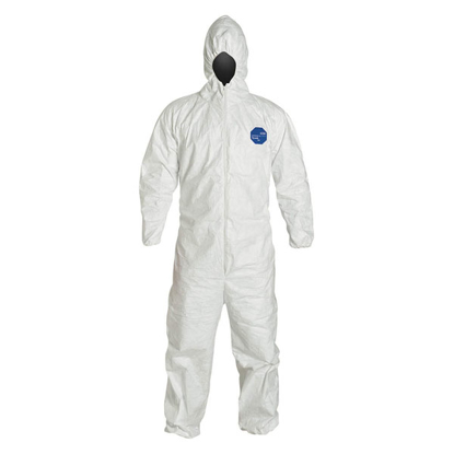 Picture of HOODED DISPOSABLE COVERALLS- HOODED- SIZE 2XL- PK 25