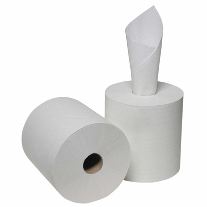 Picture of PAPER TOWEL ROLL-600-WHITE-PK6