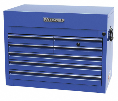 Picture of WESTWARD BLUE HEAVY DUTY TOP CHEST WITH 7 DRAWERS