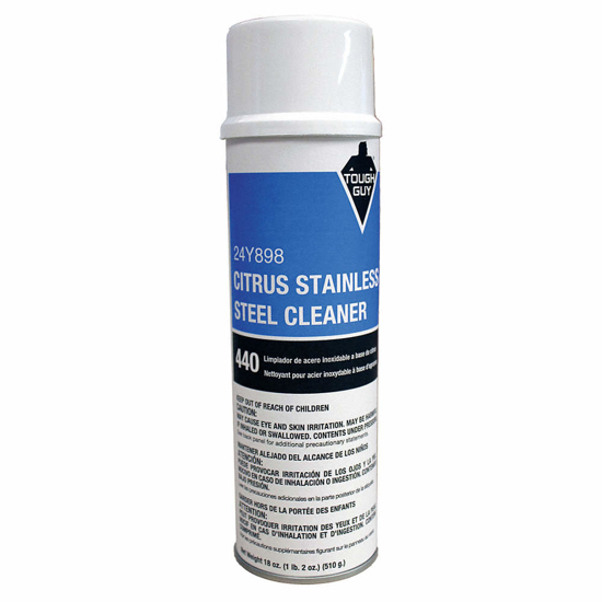 Picture of STAINLESS STEEL CLEANER- AEROSOL SPRAY CAN- 18 OZ CONTAINER