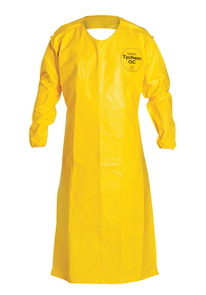 Picture of CHEMICAL RESISTANT SLEEVE APRON- YELLOW- 52 IN LENGTH- TYCHEM(R) 2000 MATERIAL- PK 12