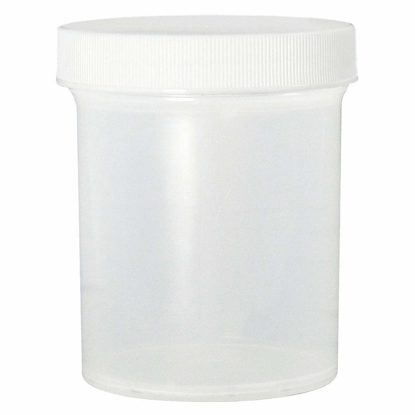 Picture of QORPAK PLASTIC WIDE MOUTH ROUND JAR