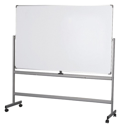 Picture of GLOSS-FINISH STEEL DRY ERASE BOARD- EASEL MOUNTED- PORTABLE