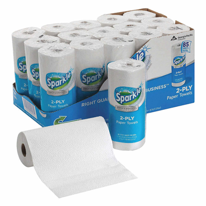 Picture of PAPER TOWEL ROLL- SPARKLE PROFESSIONAL SERIES(TM)- PERFORATED ROLL- WHITE- 60 FT ROLL LENGTH