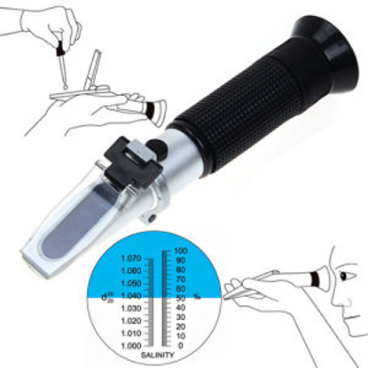 Picture of SALINITY REFRACTOMETER FOR SEAWATER AND FISHKEEPING AQUARIUM
