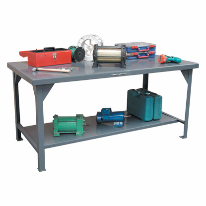 Picture of WORKBENCH- STEEL- 36 IN DEPTH- 34 IN HEIGHT- 84 IN WIDTH- 10-000 LB LOAD CAPACITY