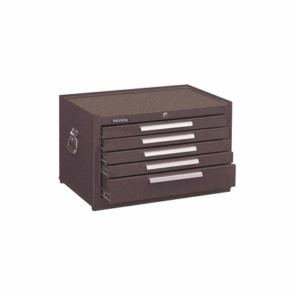 Picture of BROWN HEAVY DUTY TOP CHEST- 16 1/2 IN H X 29 IN W X 20 IN D- NUMBER OF DRAWERS- 5