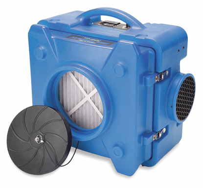 Picture of PORTABLE AIR SCRUBBER- NUMBER OF SPEEDS VARIABLE- VOLTAGE 115- 60 HZ- BLUE