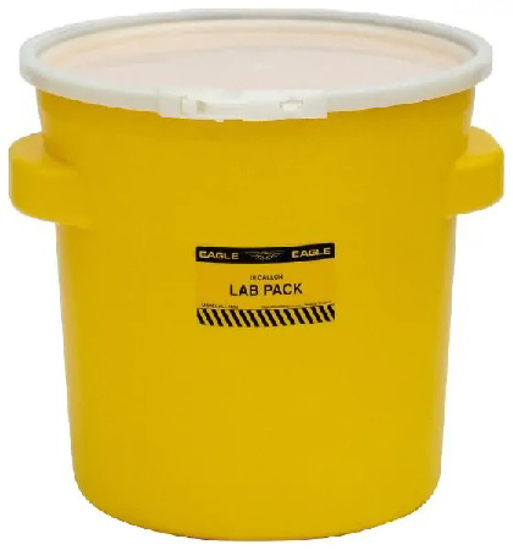 Picture of 20GAL PLAS LVR-LCK YLW LABPACK SPILL CONTAINMENT