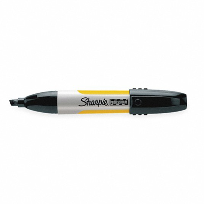 Picture of PERMANENT BLACK CHISEL MARKER