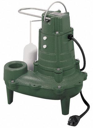 Picture of 1/2 HP-SEWAGE EJECTOR PUMP-115VAC