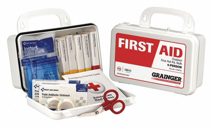 Picture of FIRST AID KIT-PLASTIC-5IN H X 3IN W
