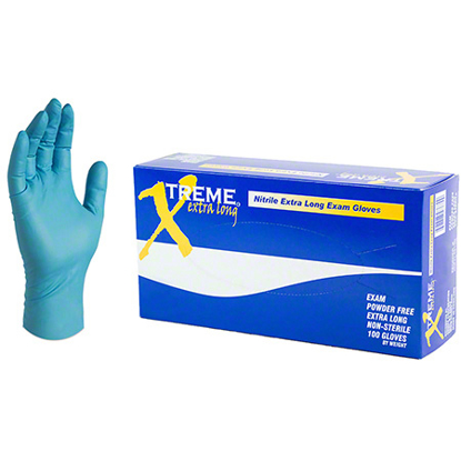 Picture of XTREME EXTRA LONG NITRILE GLOVES