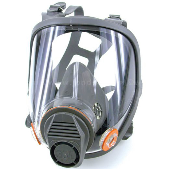 Picture of 3M™ 6000 SERIES FULL FACE RESPIRATOR WITH DIN ADAPTER (4 PK)