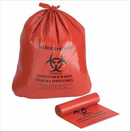 Picture of BIOHAZARD BAGS44 GAL.REDPK25