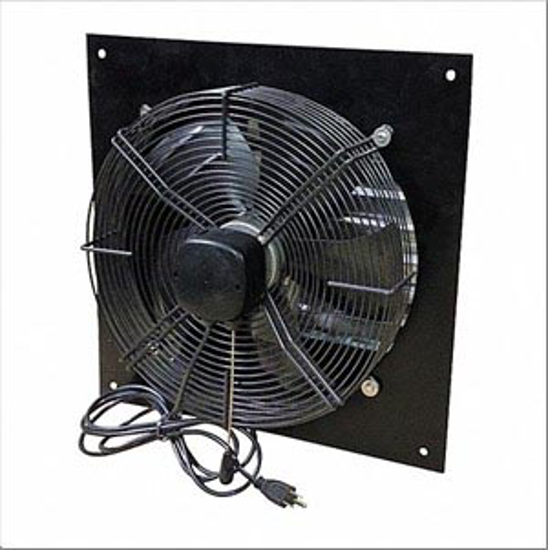 Picture of 1/2 HP HP 24 IN-DIA. 115V ACV SHUTTER MOUNT EXHAUST FAN- 26 IN SQUARE OPENING REQUIRED