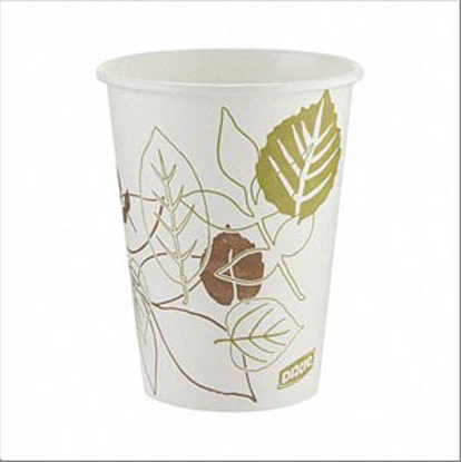 Picture of 12 OZ PAPER DISPOSABLE HOT CUP- WHITE- 1000 PK