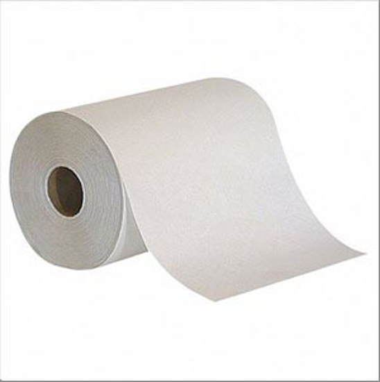 Picture of PAPER TOWEL ROLL- TOUGH GUY- HARDWOUND- WHITE- 350 FT ROLL LENGTH- PK 12