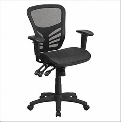 Picture of EXECUTIVE CHAIR- EXECUTIVE CHAIR- BLACK- MESH- 19 IN TO 23 IN NOMINAL SEAT HEIGHT RANGE