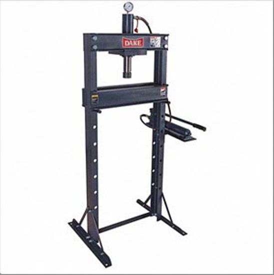 Picture of HYDRAULIC PRESS- PUMP TYPE HYDRAULIC MANUAL- FRAME TYPE H-FRAME- FRAME CAPACITY 20 TON