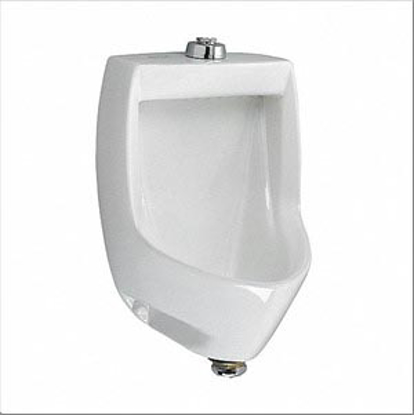 Picture of VITREOUS CHINA- WHITE- WASHOUT URINAL- WALL- TOP