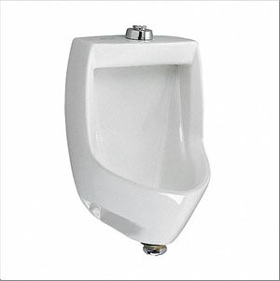 Picture of VITREOUS CHINA- WHITE- WASHOUT URINAL- WALL- TOP