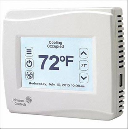 Picture of THERMOSTAT CONTROLLER- 19 TO 30V AC VOLTAGE- SCREW TERMINALS- INPUTS 9- OUTPUTS 4- LCD DISPLAY